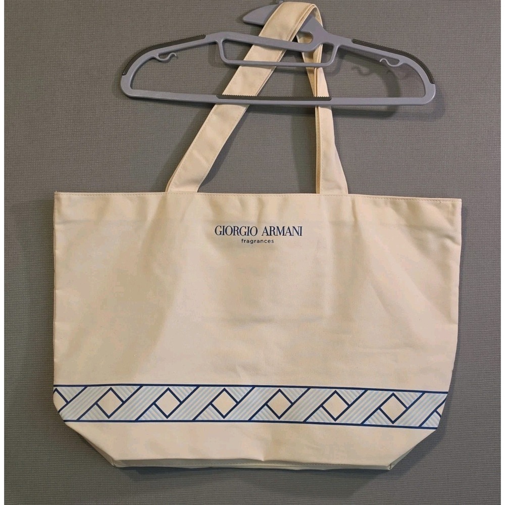 LIMITED EDITION WOMENS GIORGIO ARMANI ISLAND FRAGRANCES BEACH SUMMER TOTE BAG